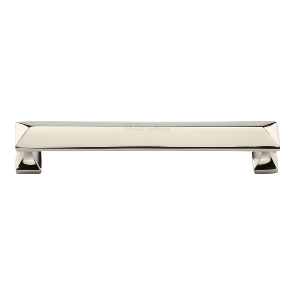 C2231 152-PNF • 152 x 169 x 35mm • Polished Nickel • Heritage Brass Pyramid Cabinet Pull Handle